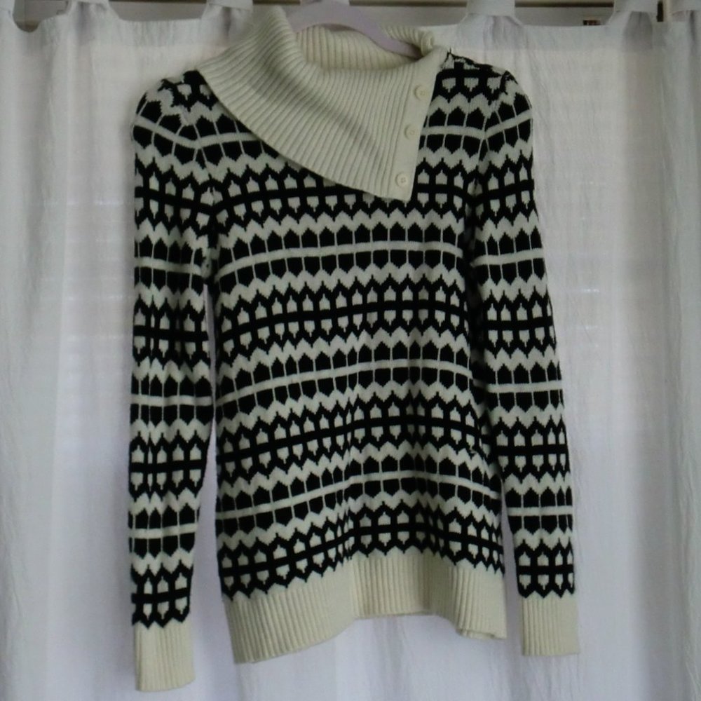 Talbots split-neck winter sweater (xs)
